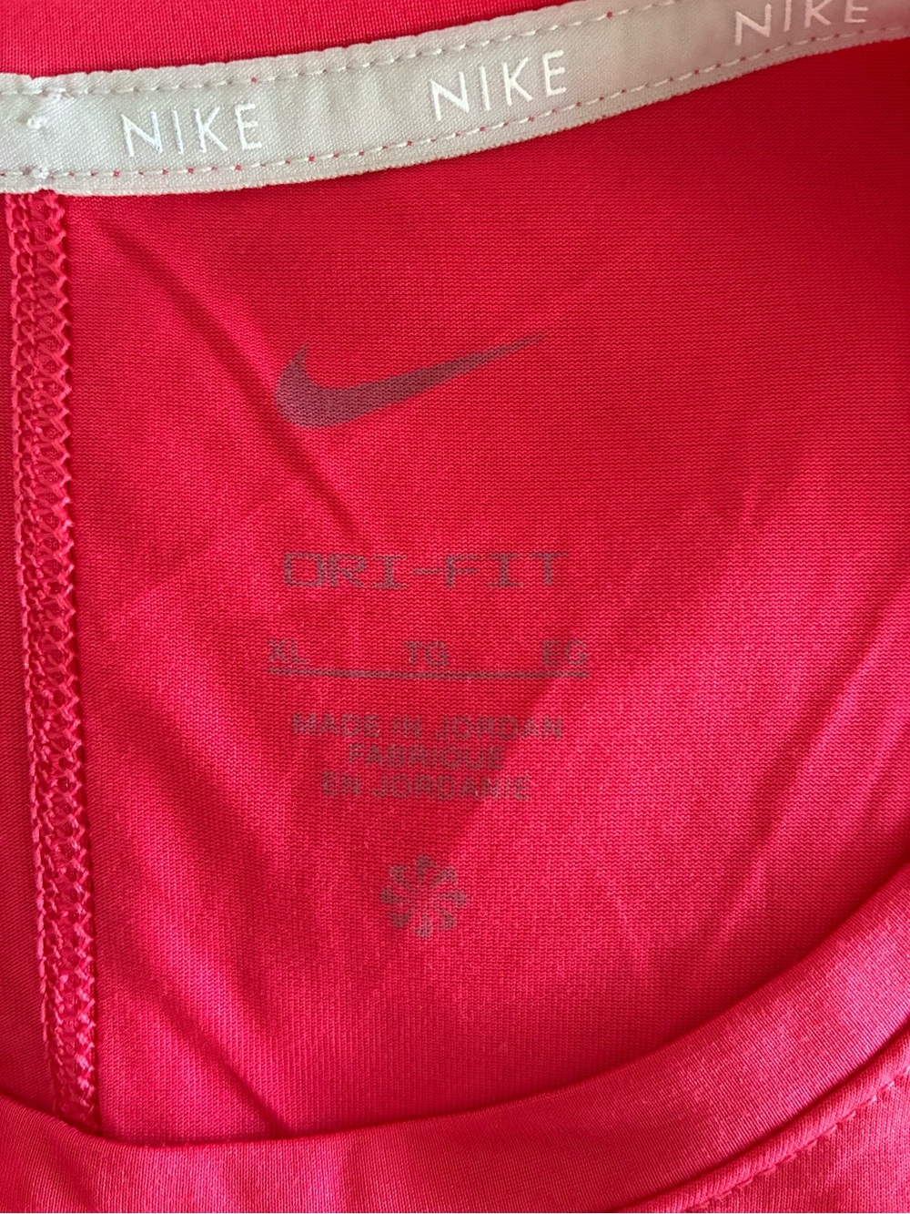 Nike Hot Pink Performance Racerback Tank - Picture 5 of 5